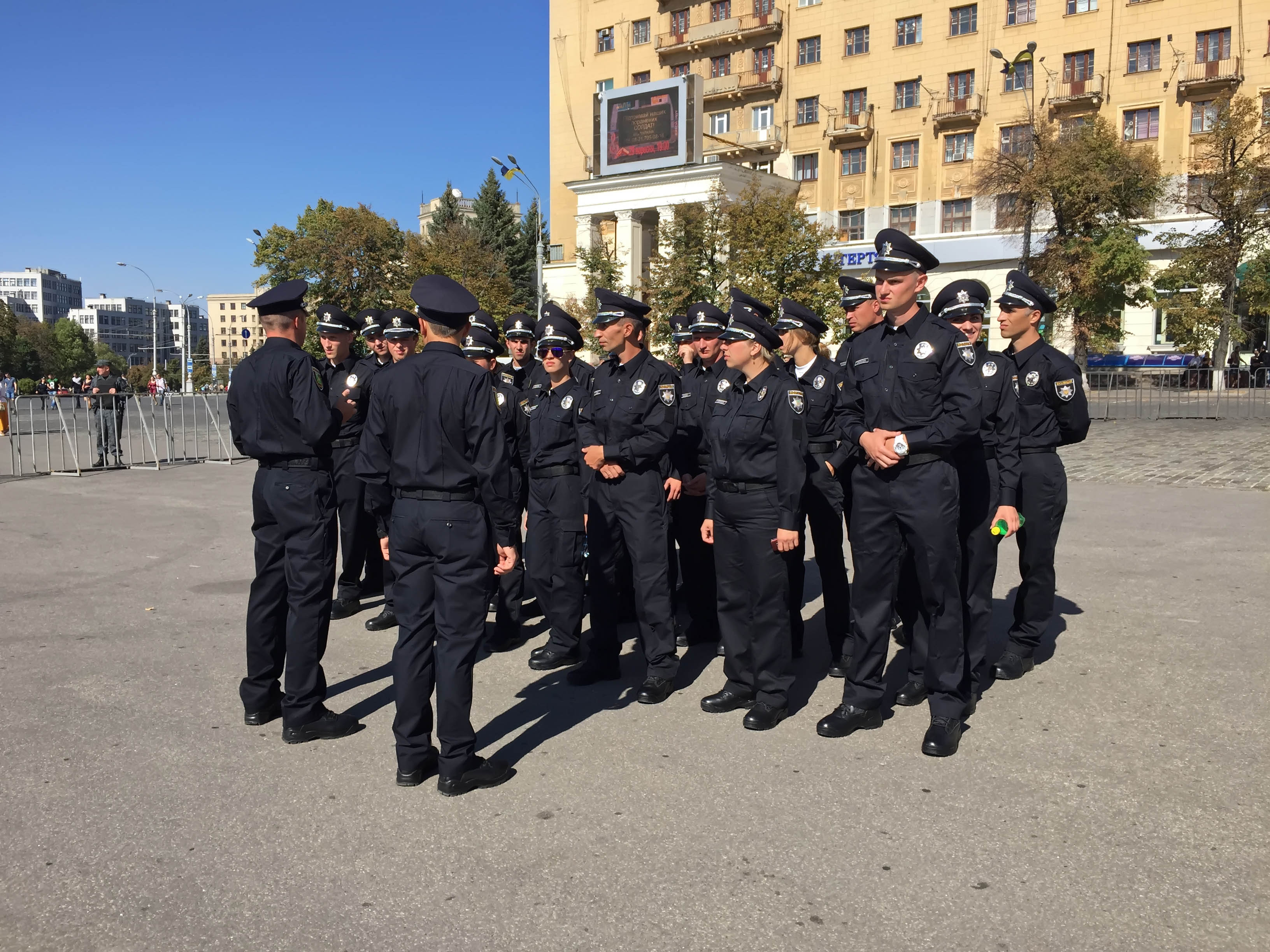 Kharkiv, new police, 26th September 2015