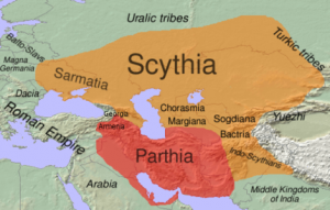 Scythia-Parthia_100_BC